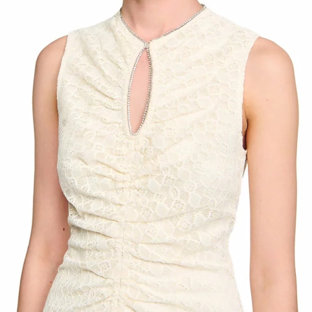 Diana Lace Midi Dress - Picture 2 of 7